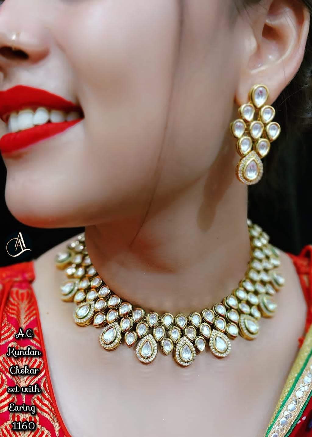 Kundan ad choker