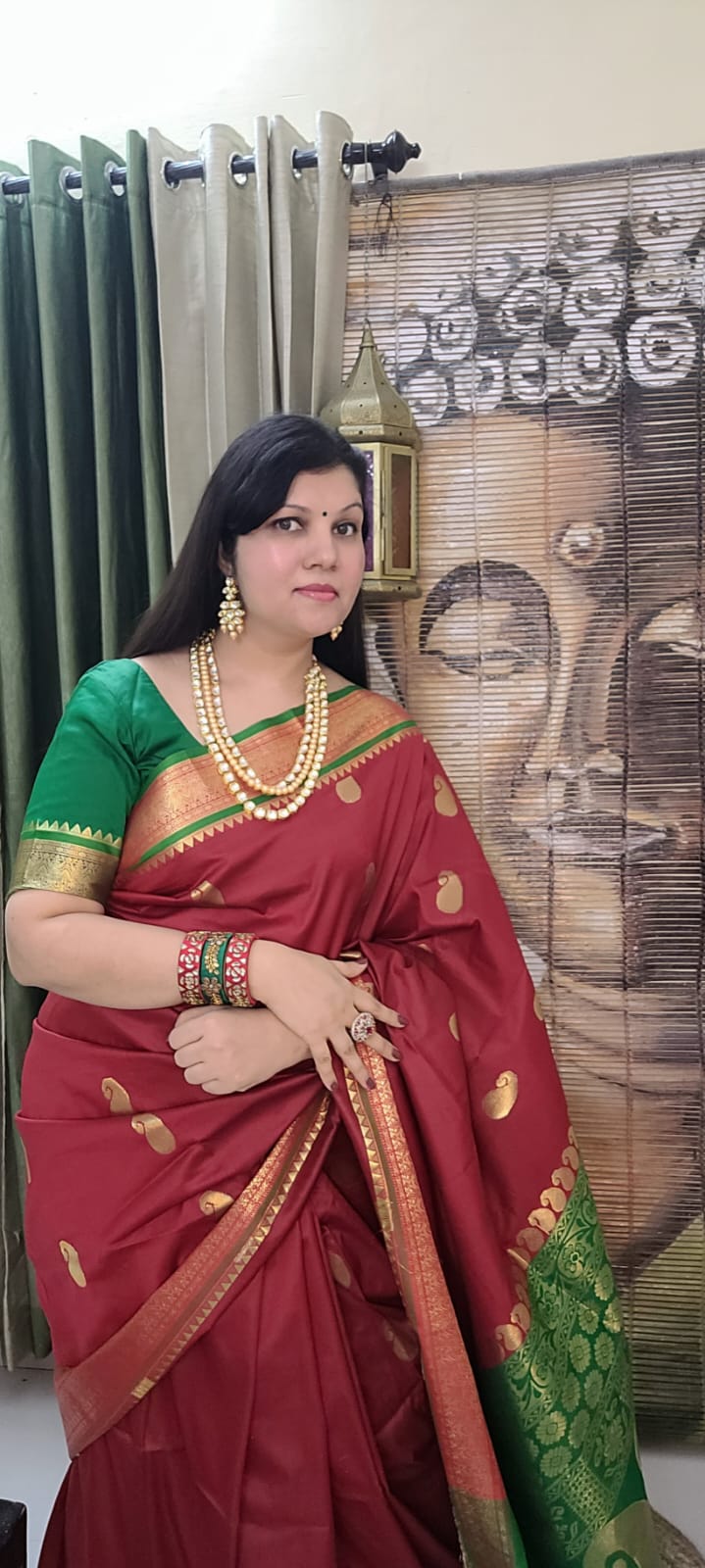 Layerd kundan neckpiece