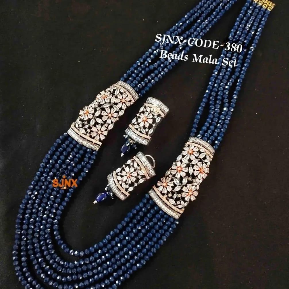 Crystal beads mala