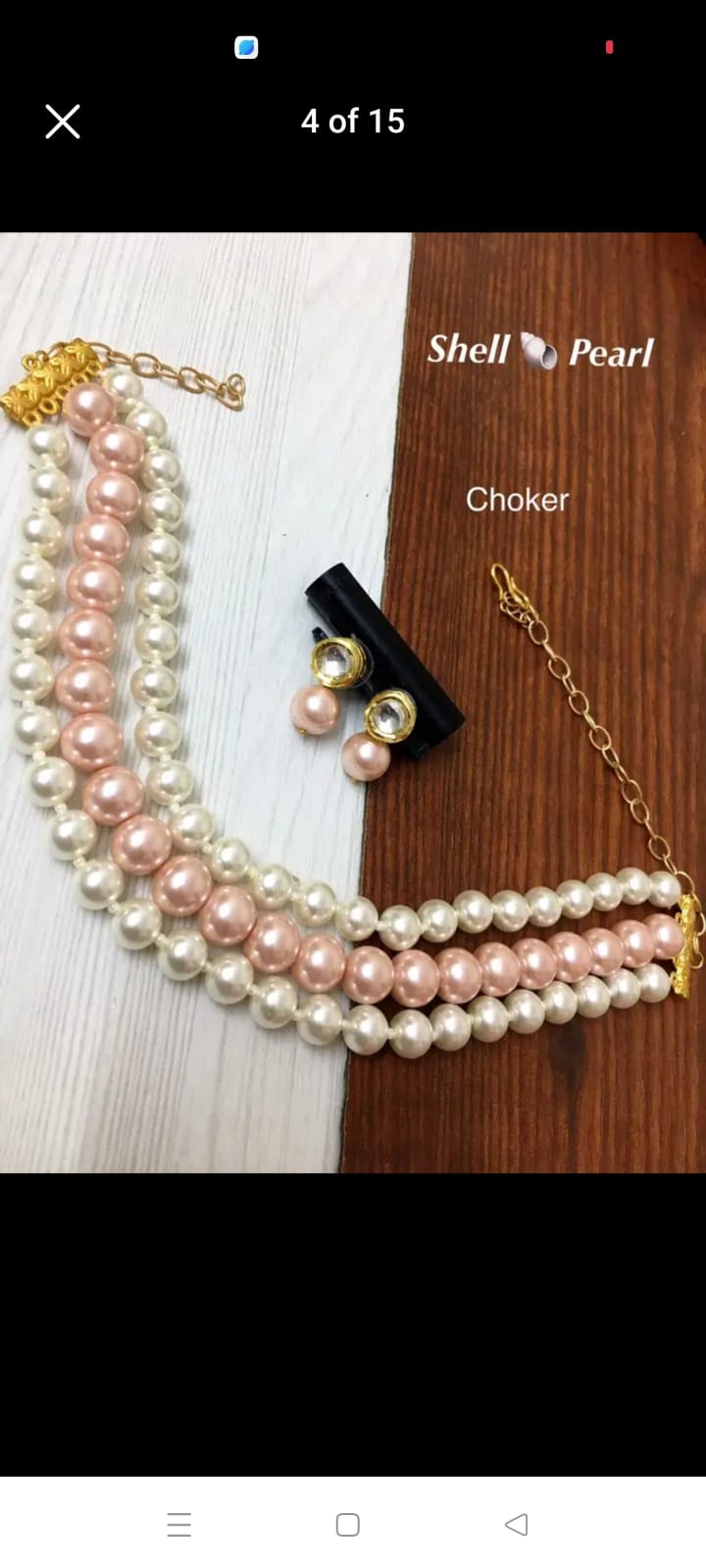 Pearl choker