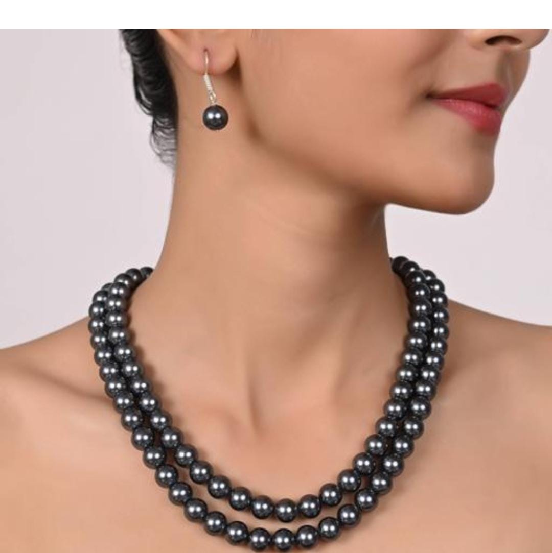 She'll Pearl double line mala