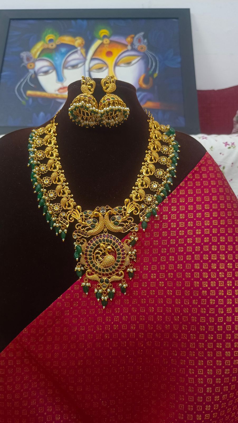 Temple Mayuri Neckpiece