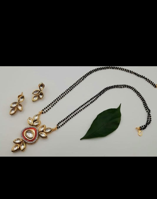 Kundan mangalsutra