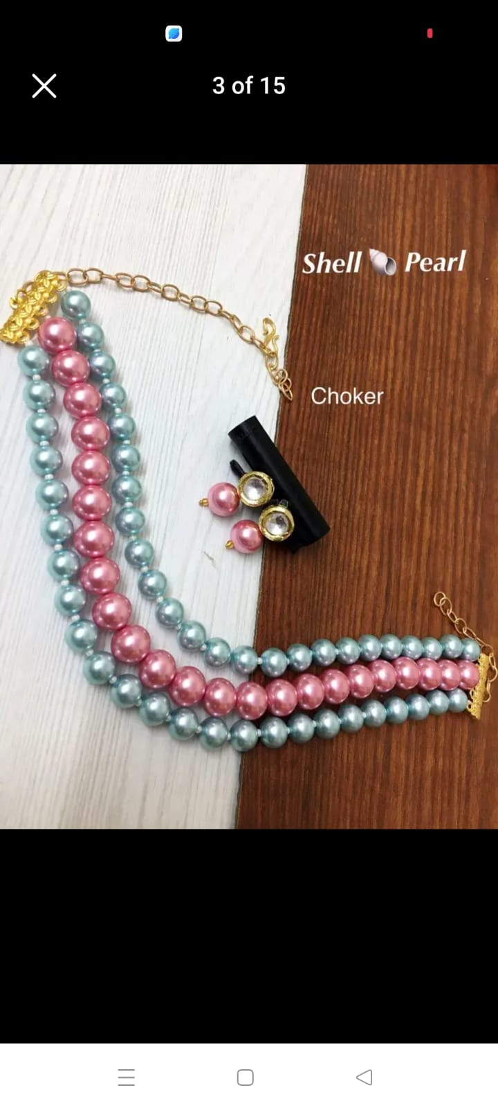 Pearl choker