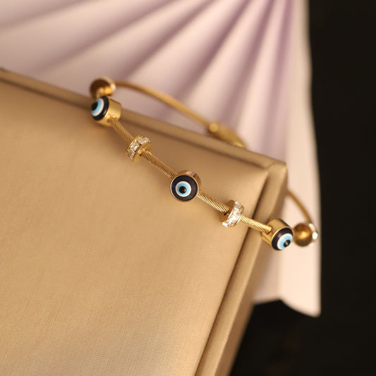 Evil eye premium classic bracelet