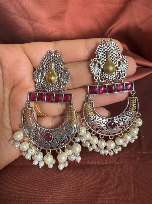Mayuri Chandbali Earrings 2.0