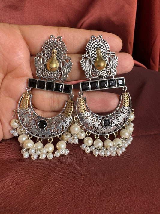 Mayuri Chandbali Earrings