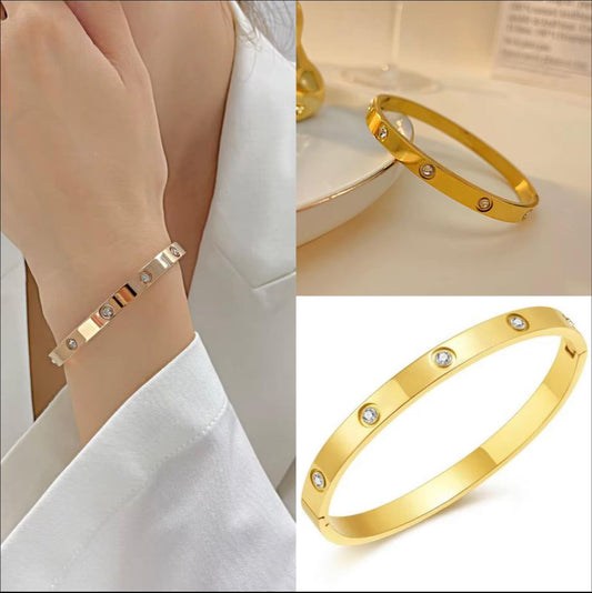 stone studded bangle