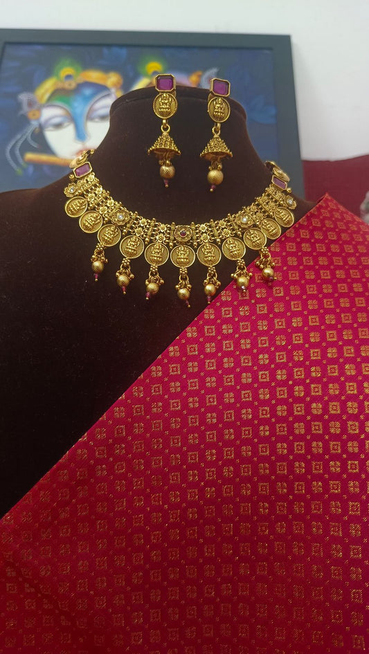 temple  Kavya neckpiece