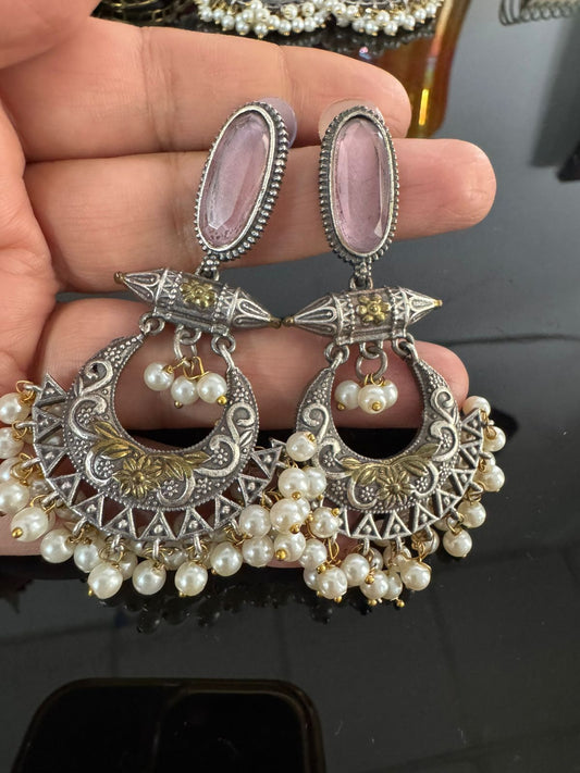 Sitara chandbali Earrings