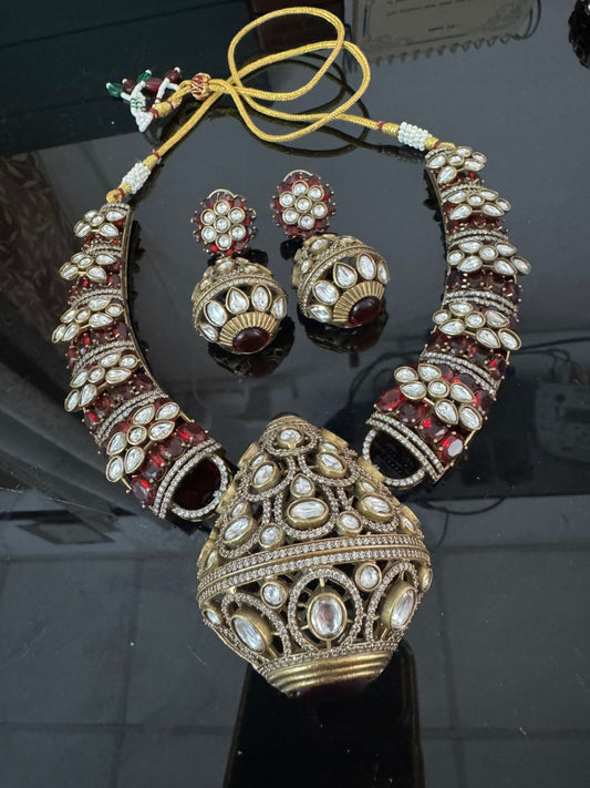 Rajwari polish neckpiece