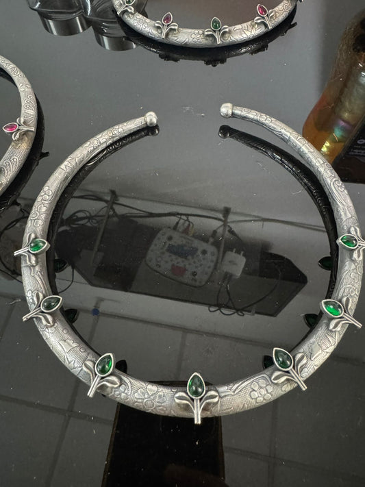 Bold Bloom  Hasli neckpiece 2.0