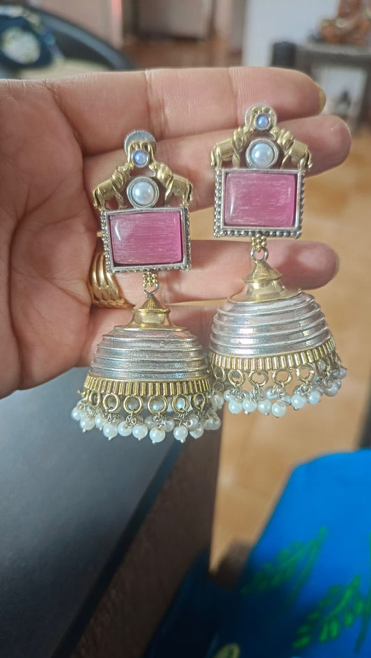 Vintage Glow Jhumkas 2.0